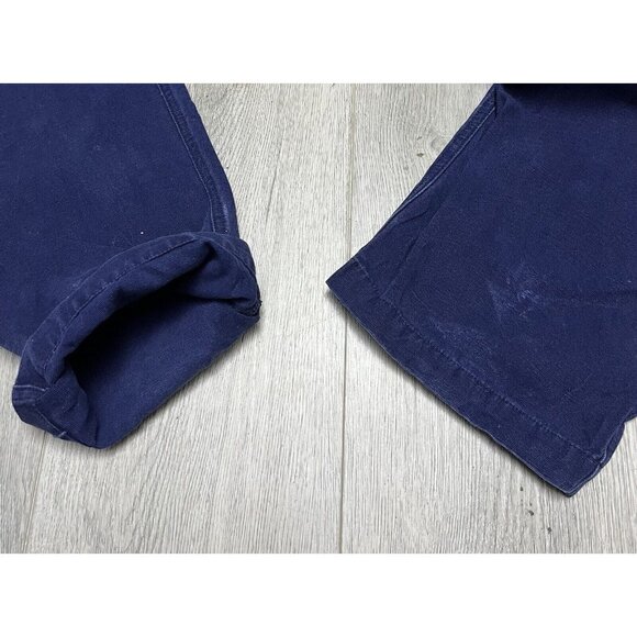 The North Face Navy Blue Denim Jogger Pants Men’s Medium 32x30 - Picture 3 of 7